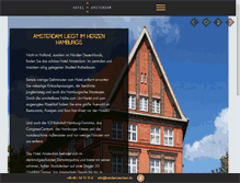 Tablet Screenshot of hotelamsterdam.de